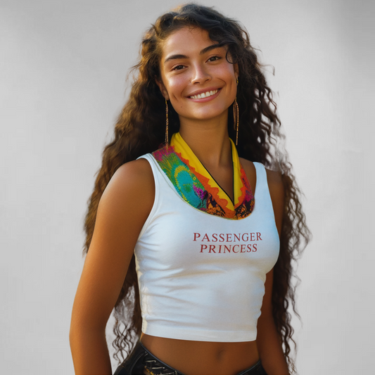 Passenger princess crop tank top