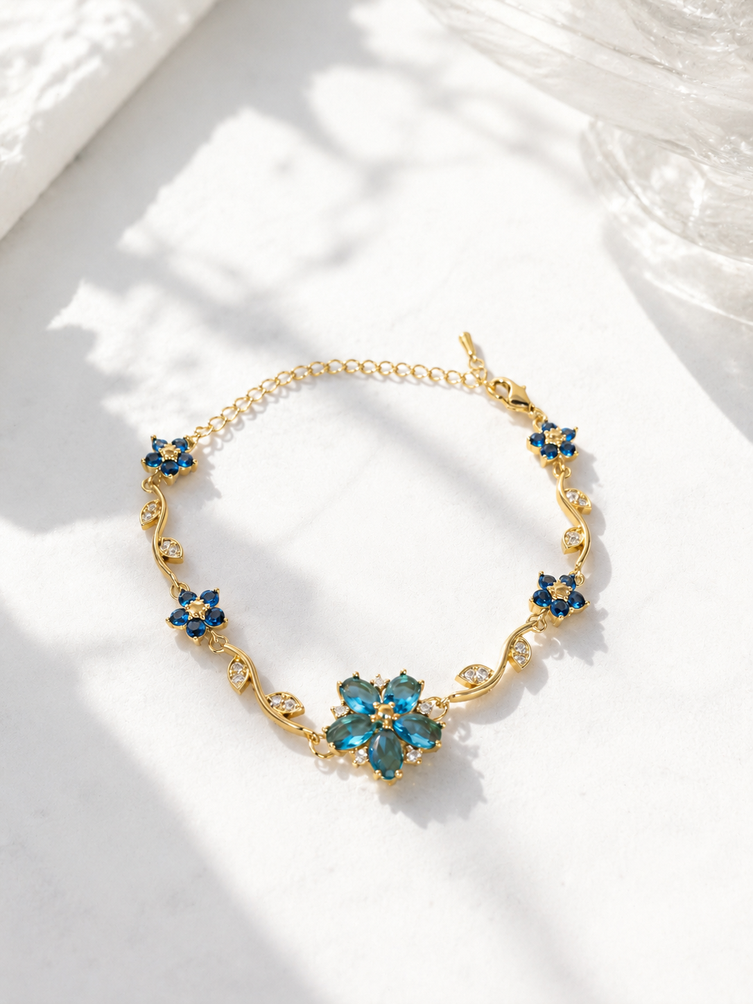Sea Petal Charm Bracelet