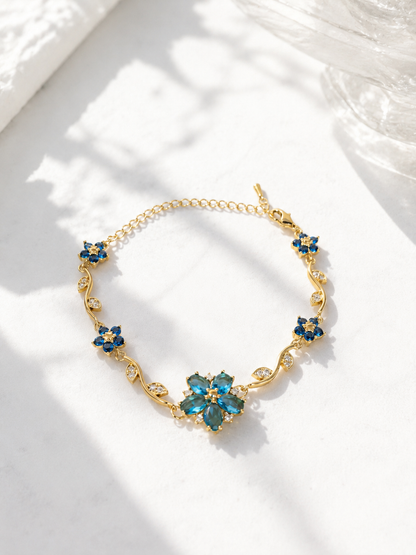 Sea Petal Charm Bracelet