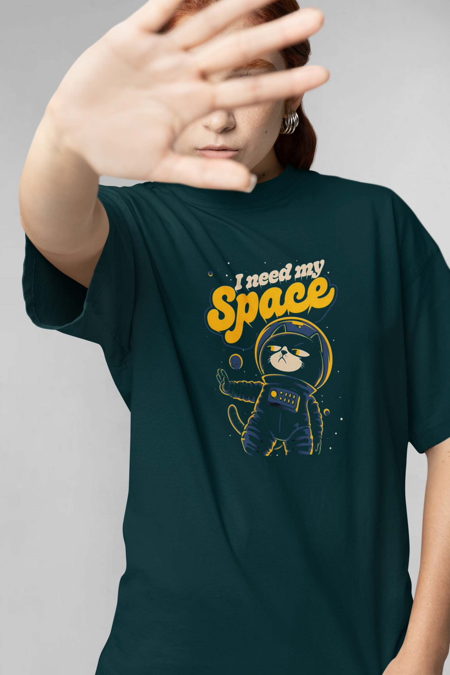I need my space unisex oversized t-shirt