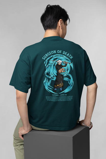 Trafal D. Water law Surgeon of Death (One Piece) Unisex Oversized T-shirt