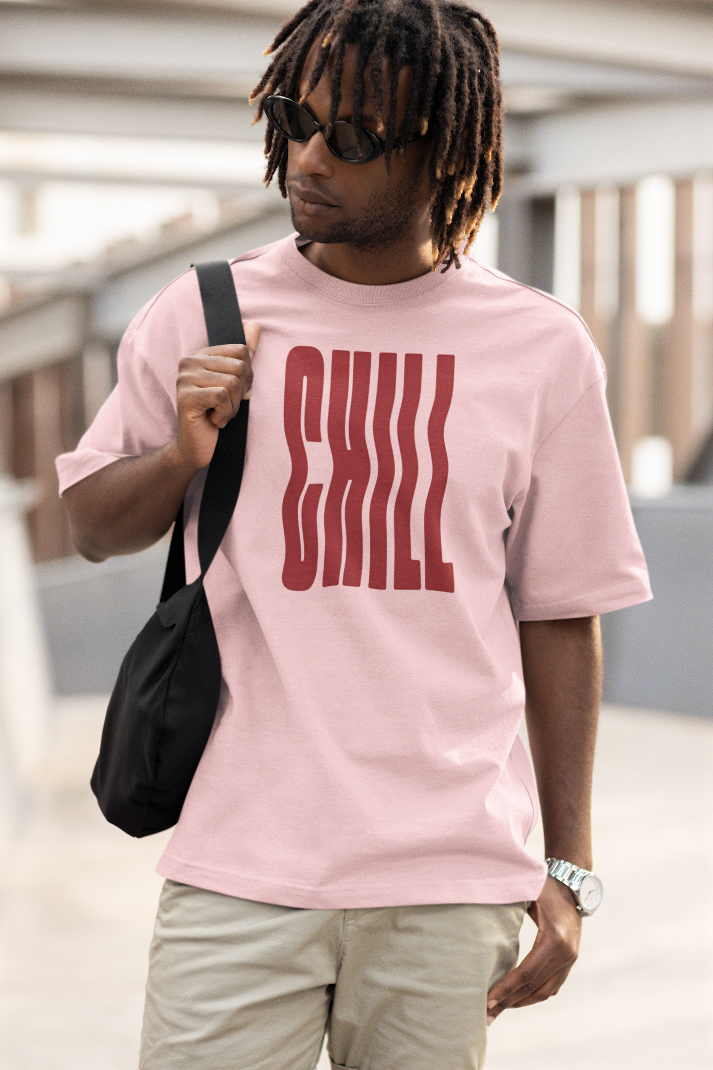 Chill Unisex oversized t-shirt