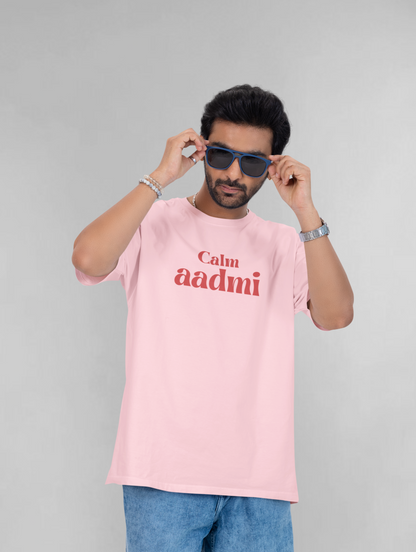 Calm aadmi unisex oversized t-shirt