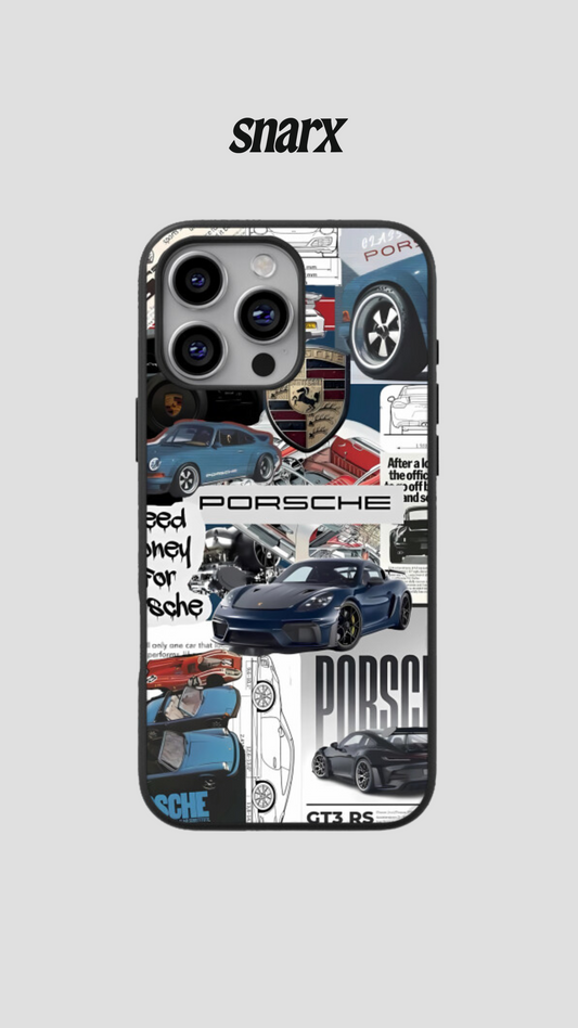 Porsche – Supercar Collage Glass Case