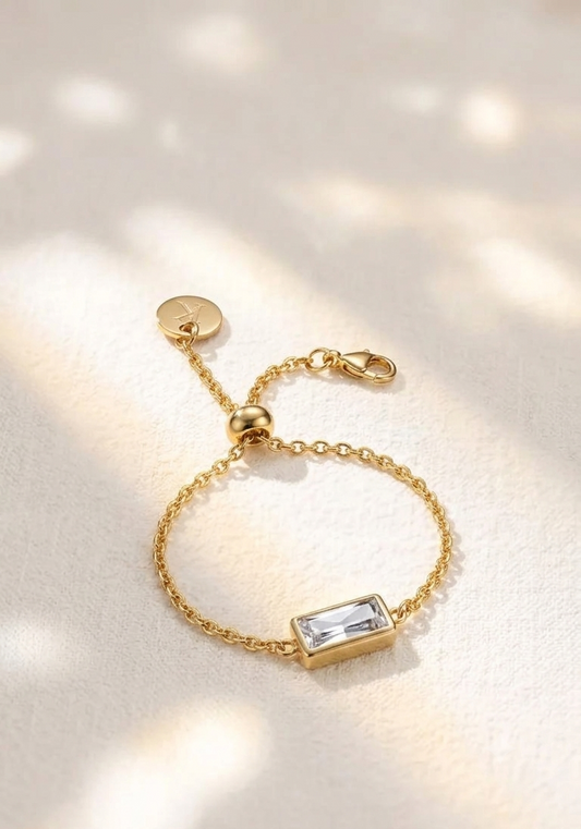 Lumina Bar Adjustable Ring