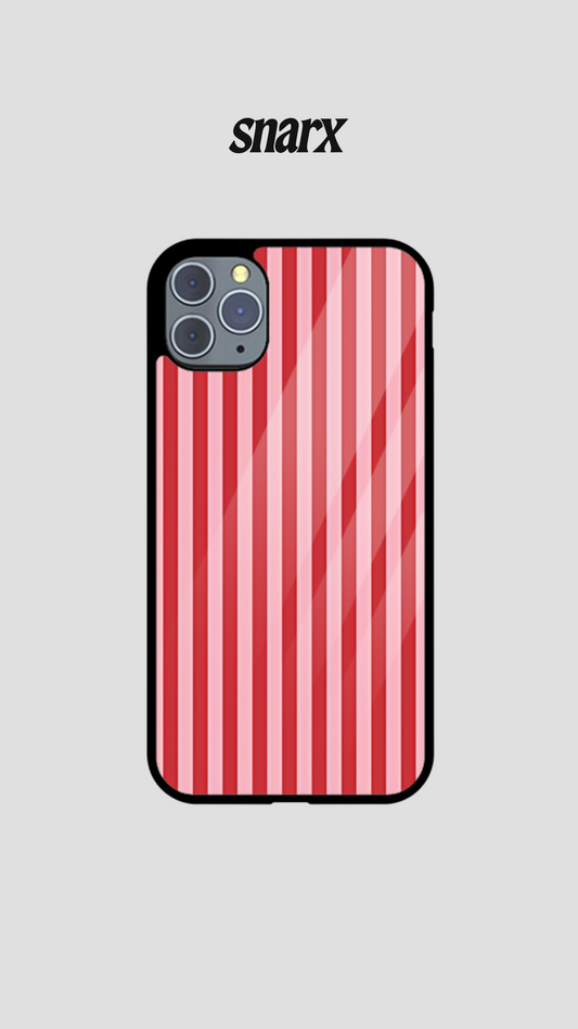 Resort Stripes - Glass Case