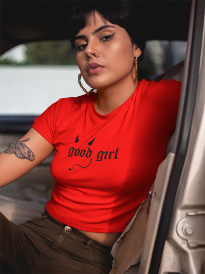 Good girl crop top