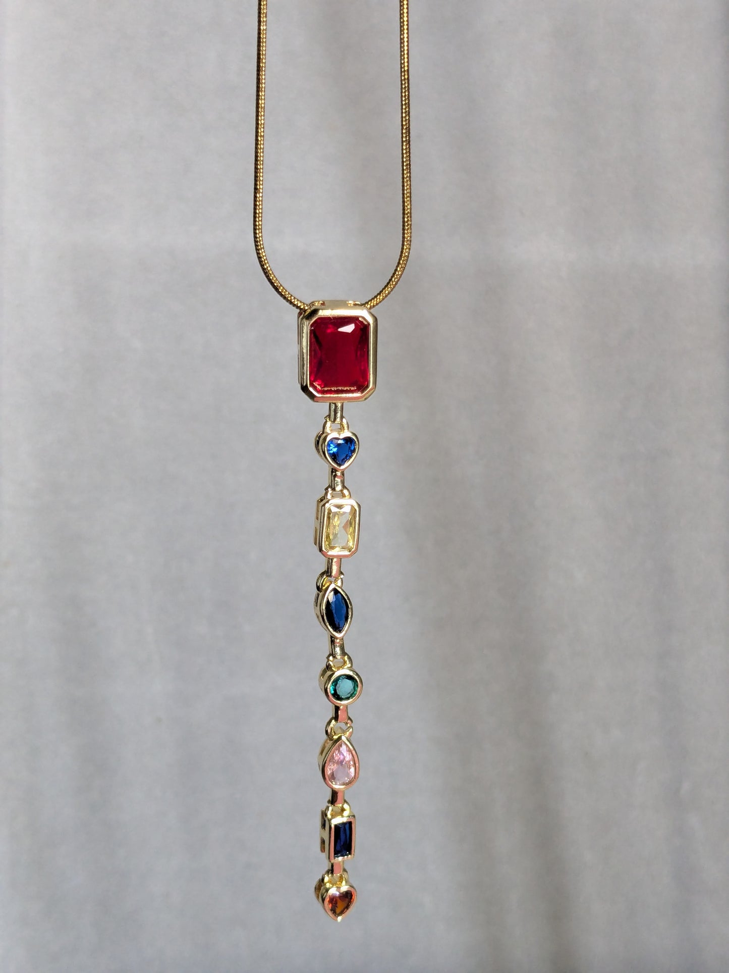 Crystal Drop Necklace