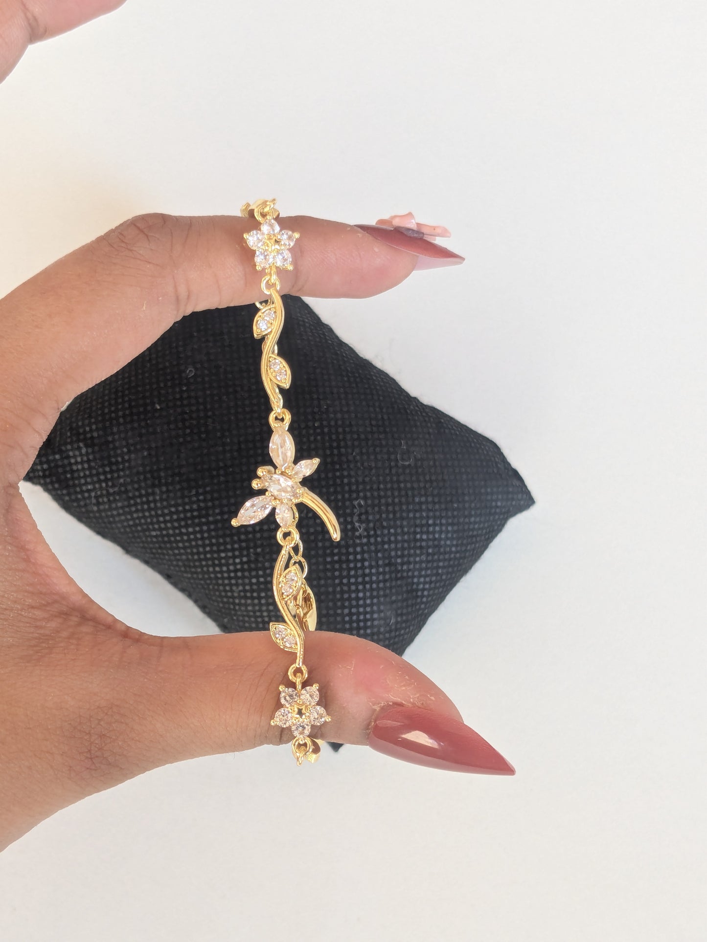 Crystal Butterfly Charm