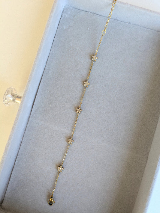 Anti Tarnish Little Blossom - Bracelet