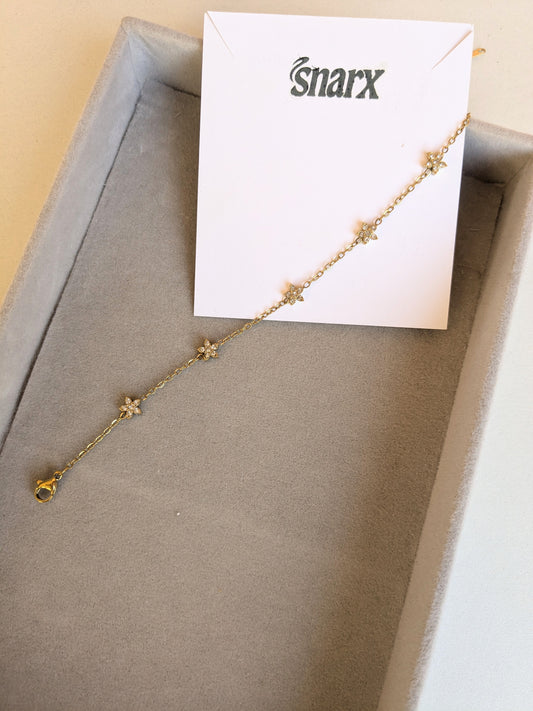 Anti Tarnish Little Blossom - Bracelet