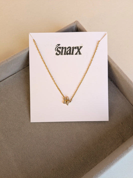 Anti Tarnish Little Blossom - Necklace