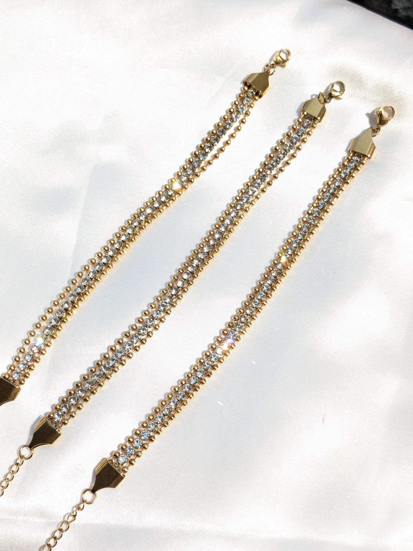 Tennis 3 layer Bracelet