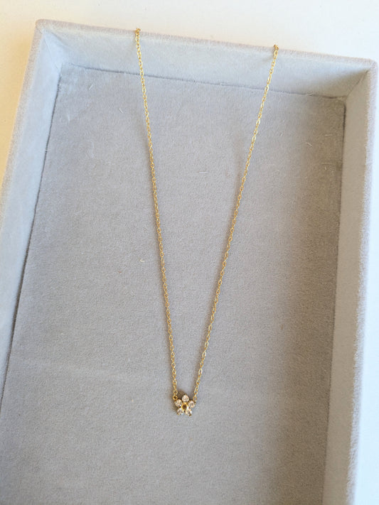 Anti Tarnish Little Blossom - Necklace