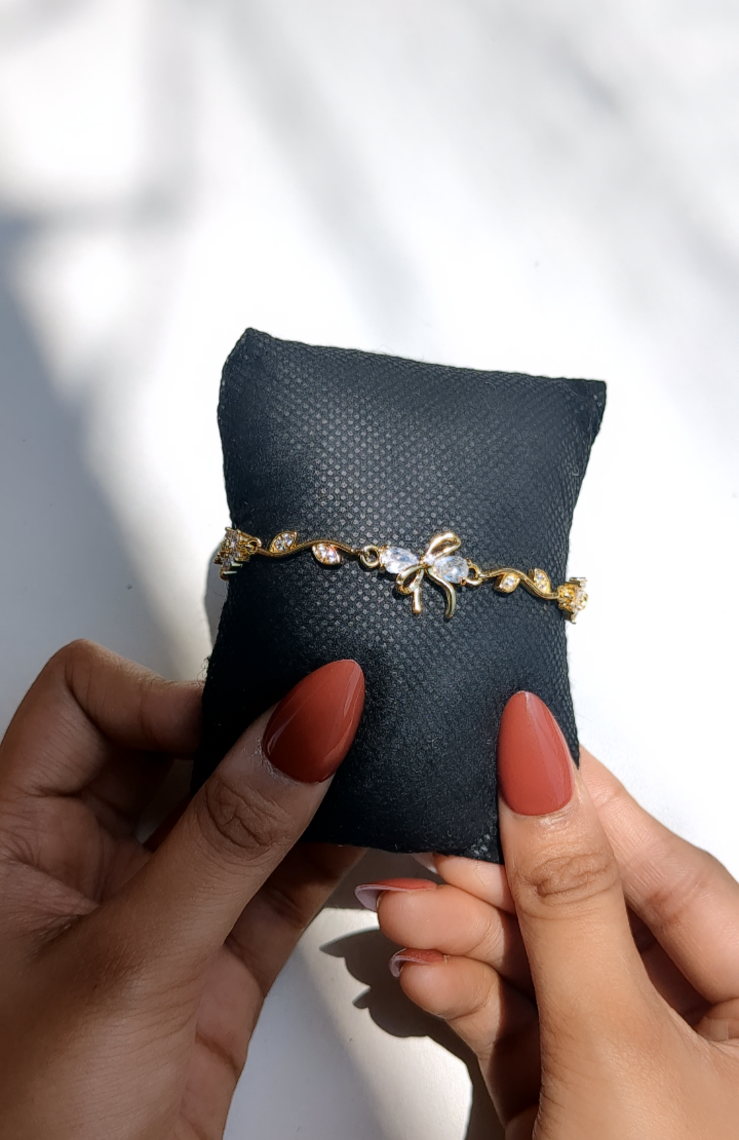 Crystal Bow Bracelet