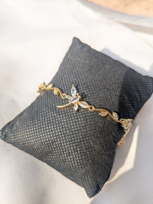 Crystal Butterfly Charm