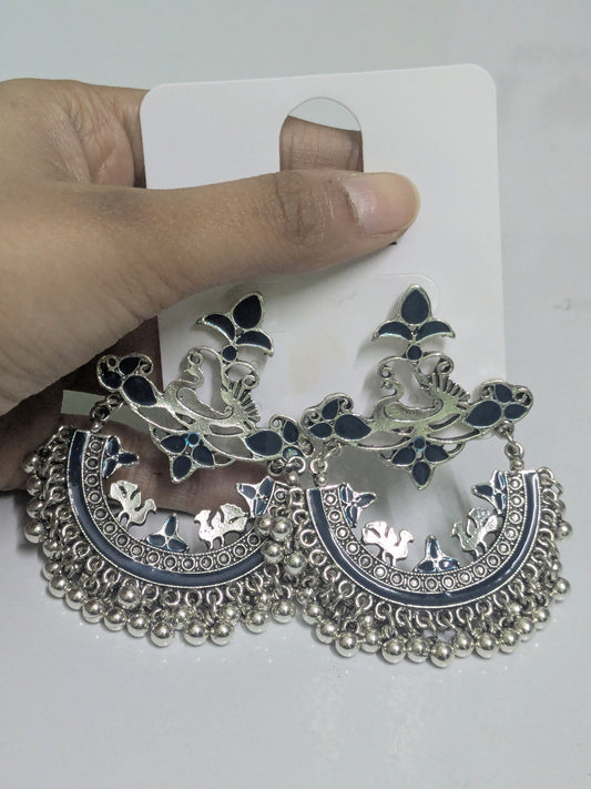 Peacock Antique Design Earrings