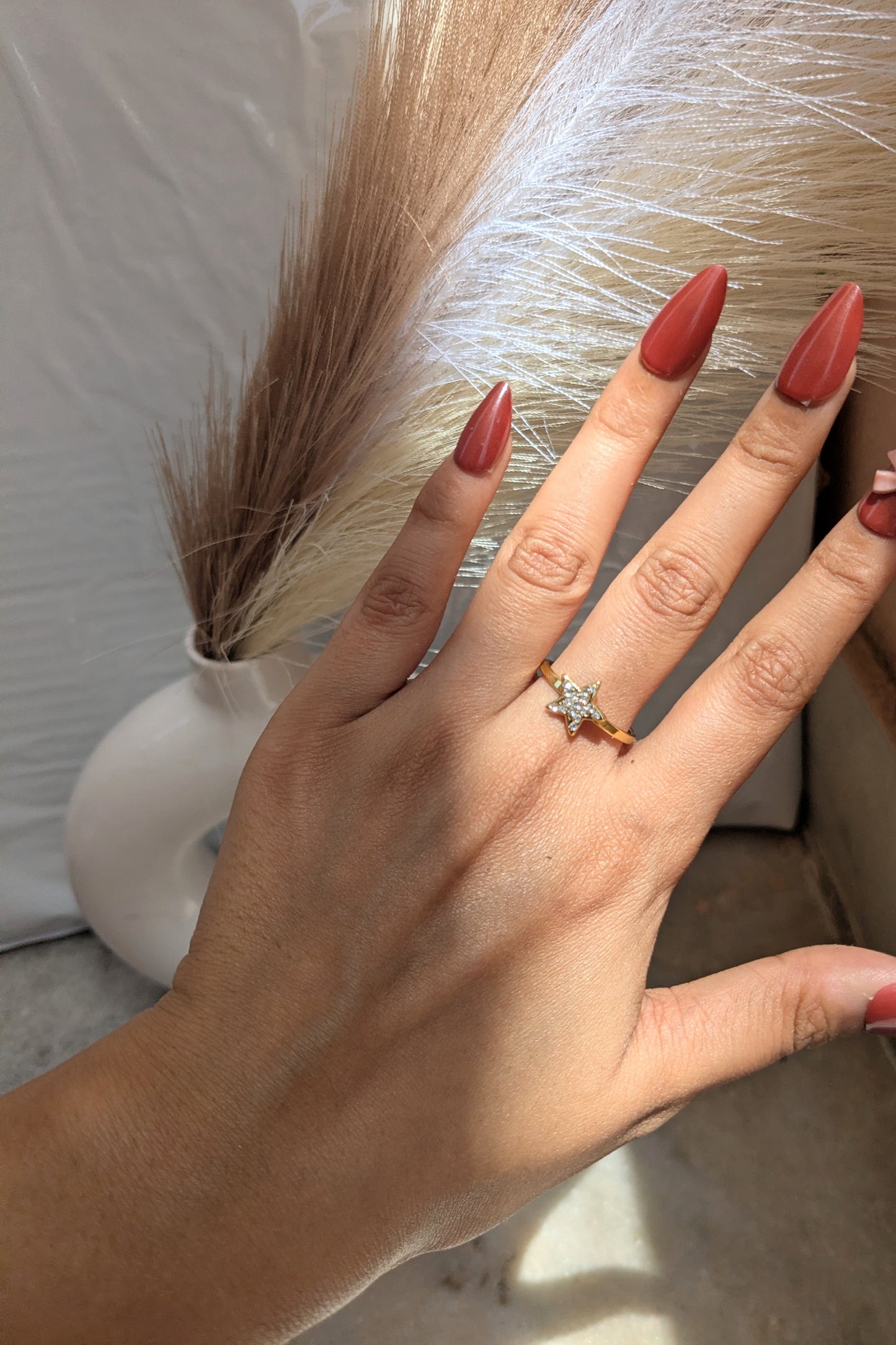Diamond Star Ring