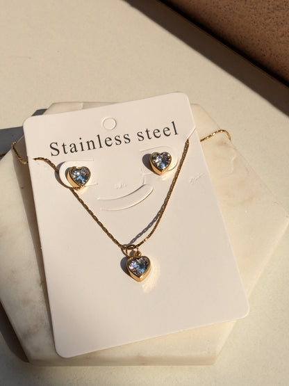 Heart Diamond Set