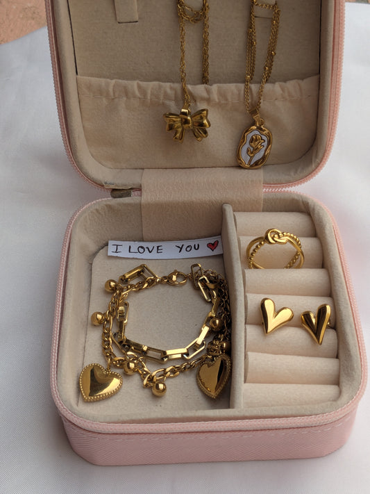 5 High-Quality Jewelry Items + Free Organiser (Gift for her)