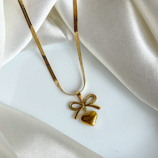 Anti Tarnish Coquette - Necklace