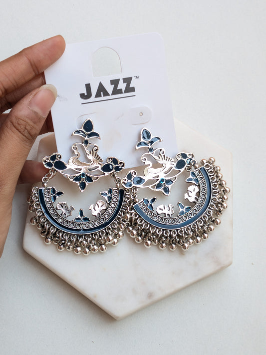 Peacock Antique Design Earrings
