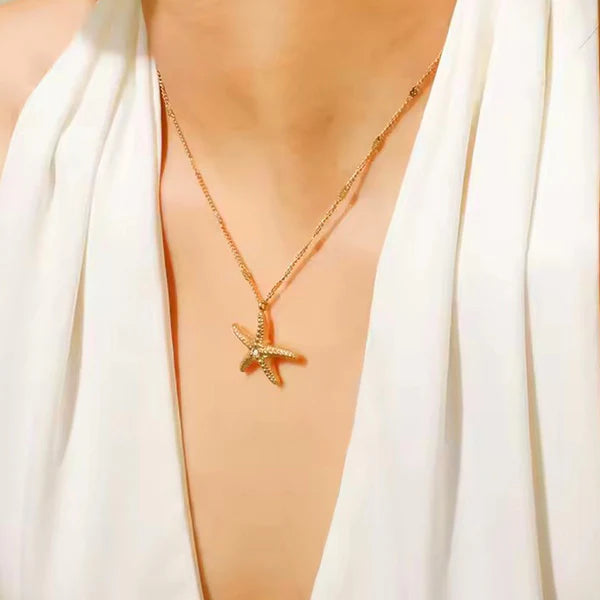 Anti Tarnish Star - Necklace
