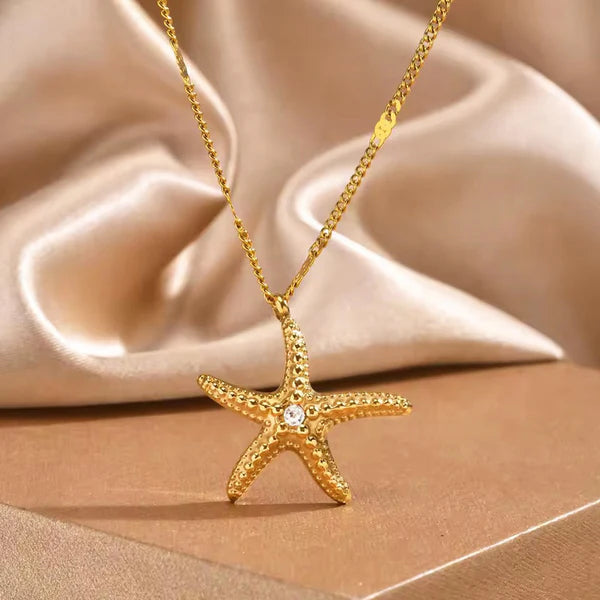 Anti Tarnish Star - Necklace