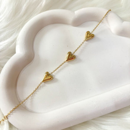 Anti Tarnish Endless Love - Necklace - Bracelet