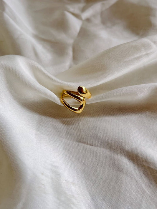 Anti Tarnish Antique Finger - Ring