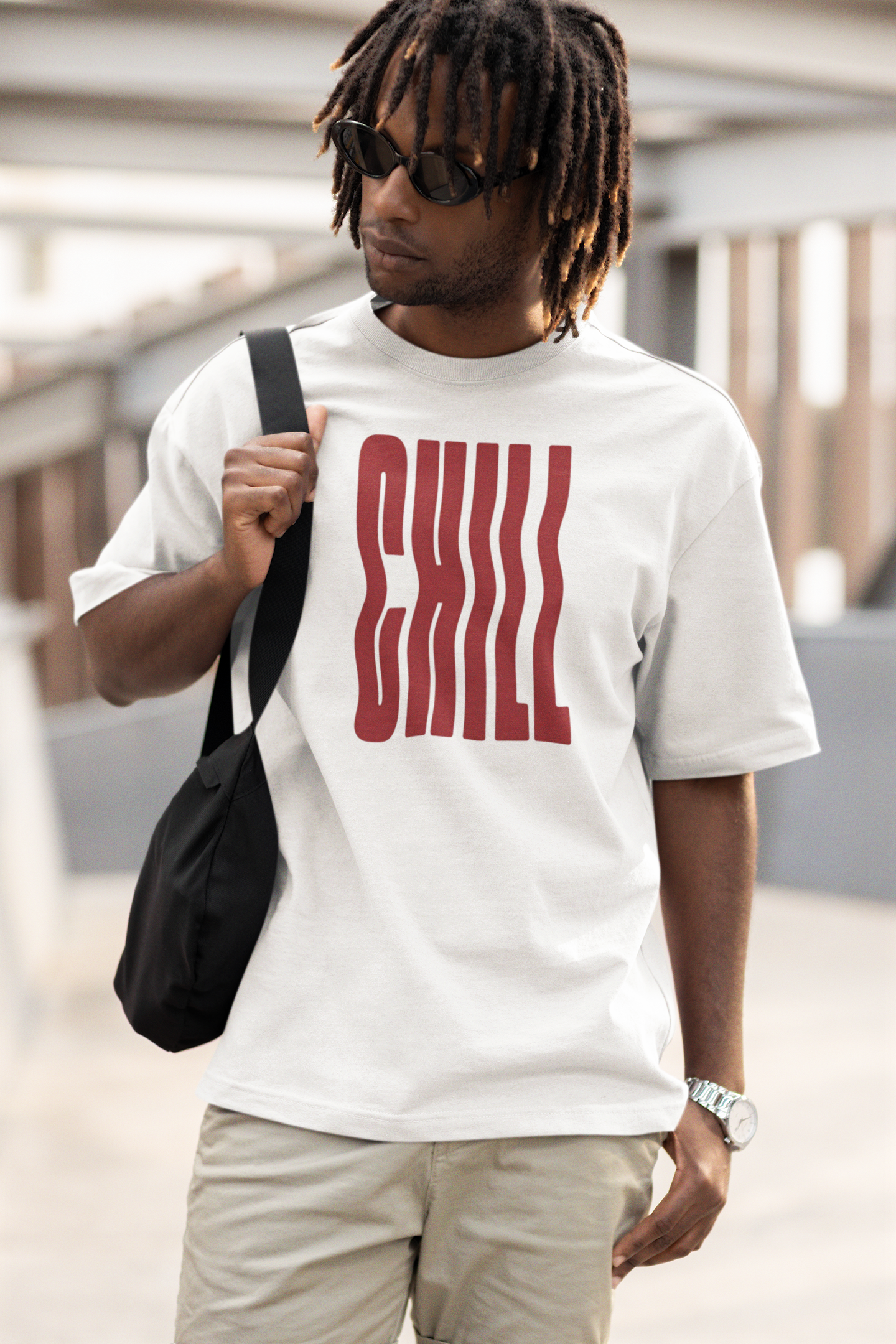 Chill Unisex oversized t-shirt
