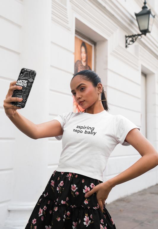 Aspiring Nepo Baby - Crop top