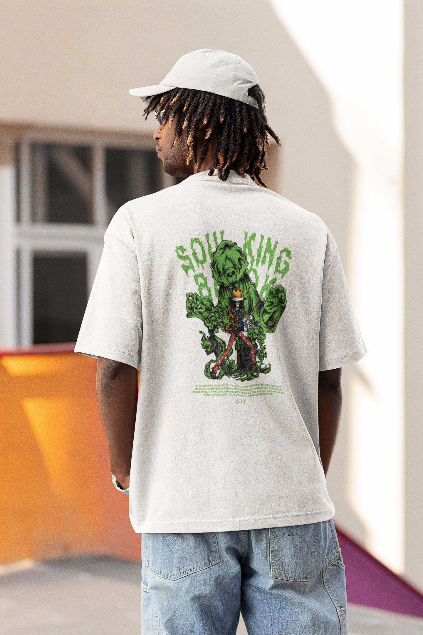 Brook Soul King (One Piece) Unisex Oversized T-shirt